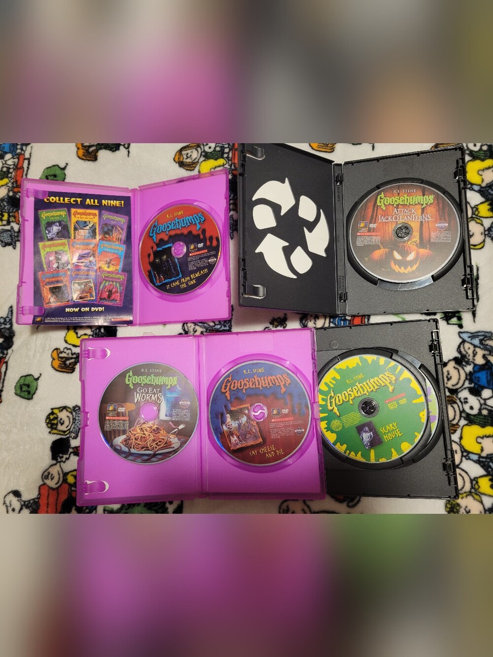 6 Vintage Goosebumps DVDs